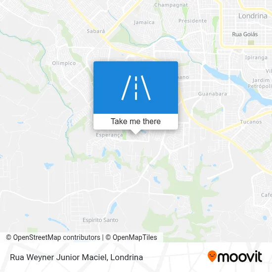 Rua Weyner Junior Maciel map