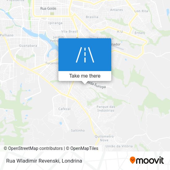 Rua Wladimir Revenski map