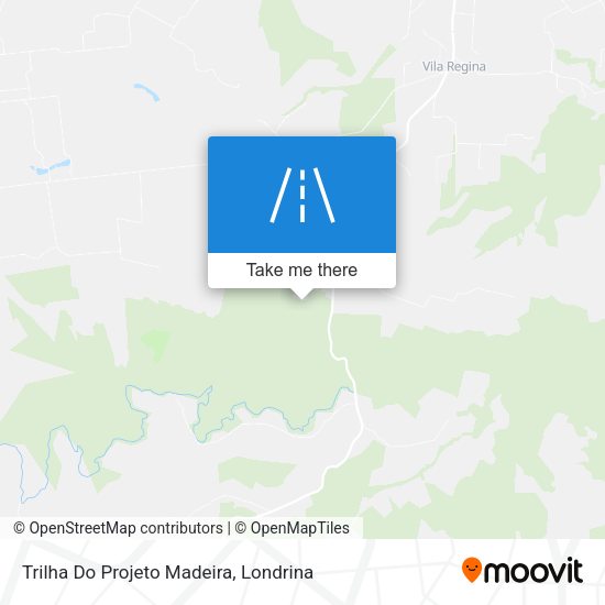 Trilha Do Projeto Madeira map