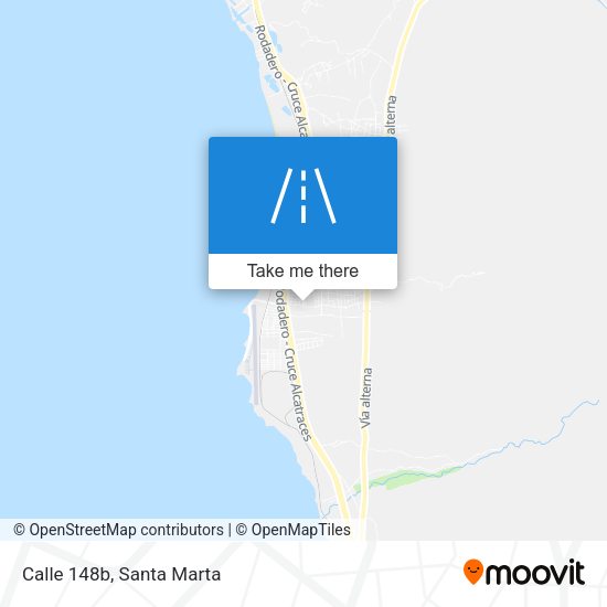 Mapa de Calle 148b