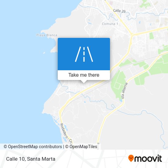 Mapa de Calle 10