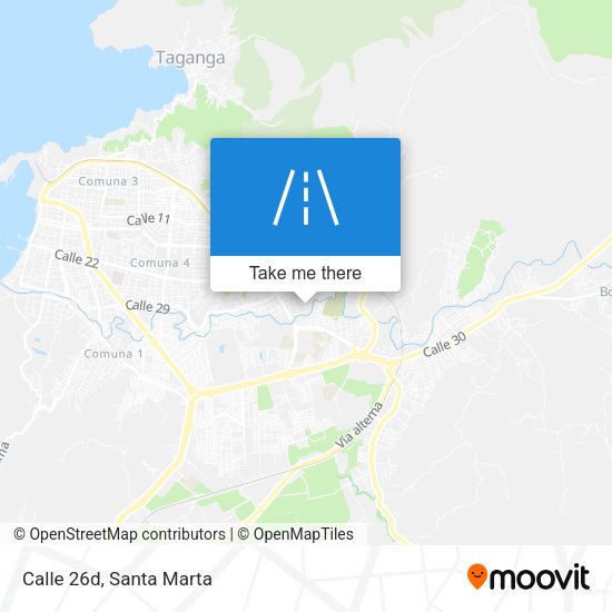 Mapa de Calle 26d