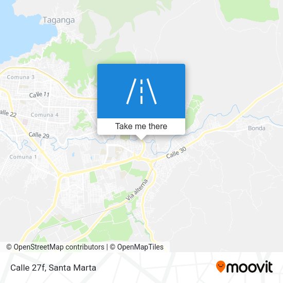 Mapa de Calle 27f