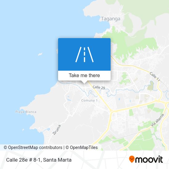 Mapa de Calle 28e # 8-1