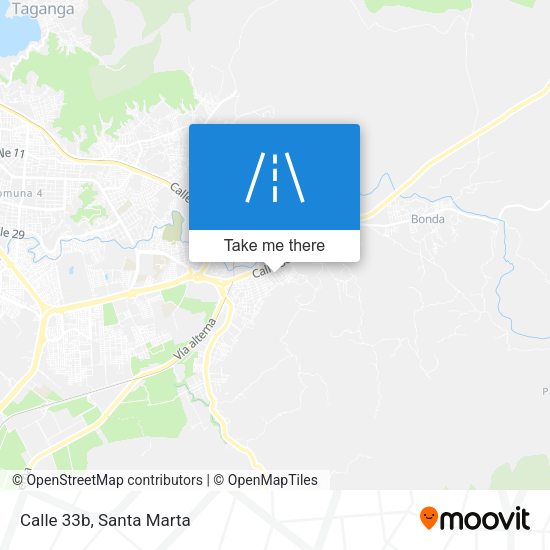 Mapa de Calle 33b