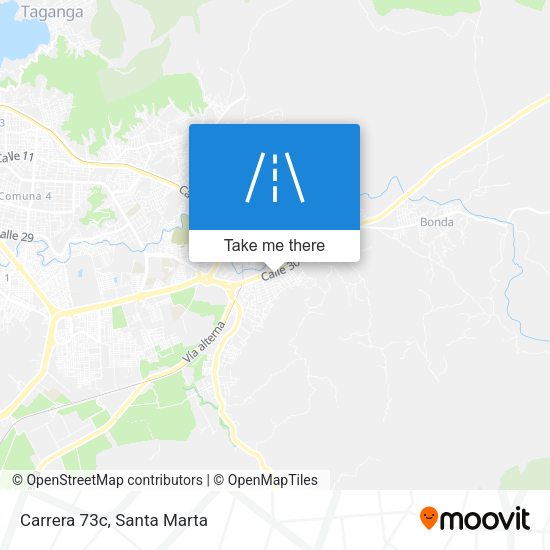 Mapa de Carrera 73c