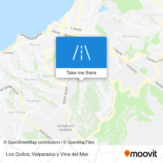 Mapa de Los Quilos
