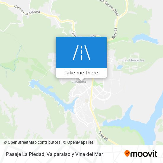 Mapa de Pasaje La Piedad