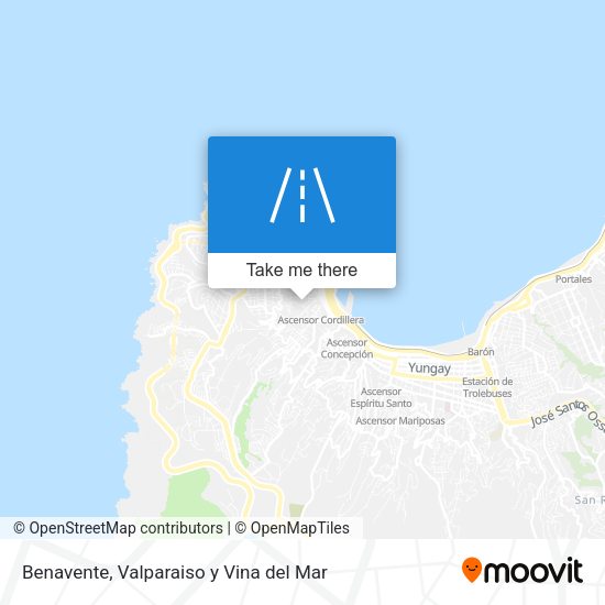 Benavente map