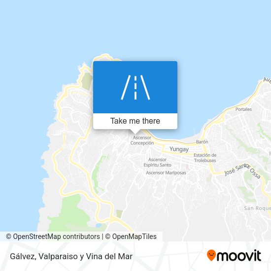 Gálvez map