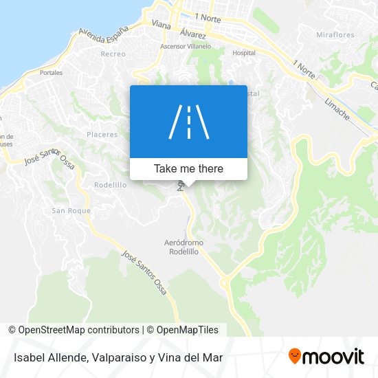 Isabel Allende map