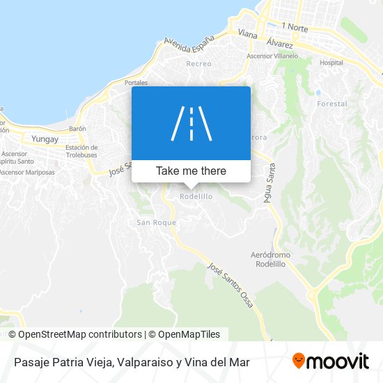 Mapa de Pasaje Patria Vieja