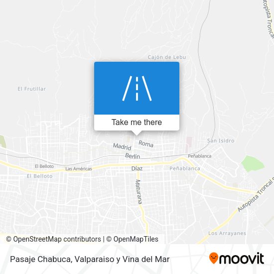 Mapa de Pasaje Chabuca