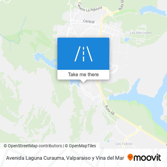 Avenida Laguna Curauma map