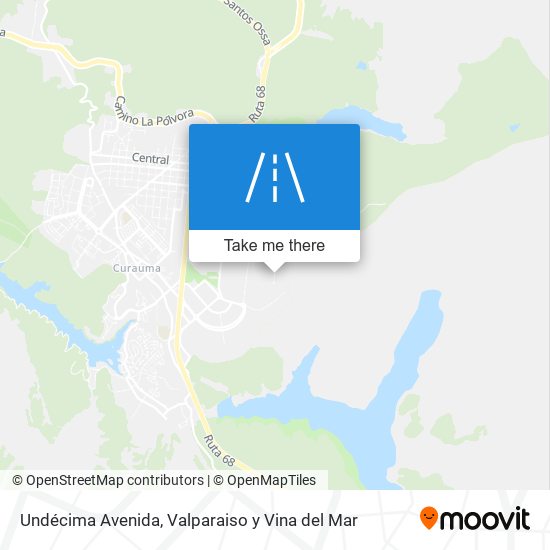 Undécima Avenida map