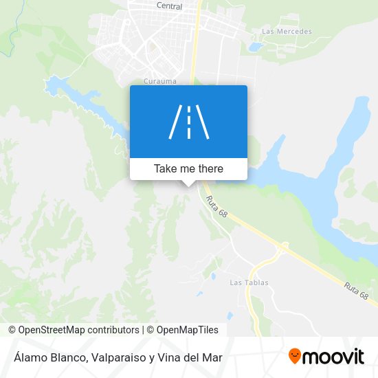 Álamo Blanco map
