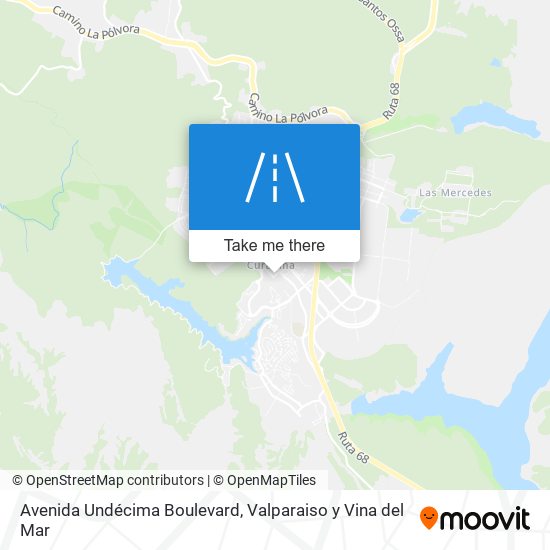 Mapa de Avenida Undécima Boulevard