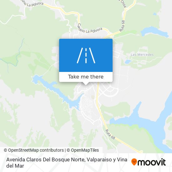 Mapa de Avenida Claros Del Bosque Norte