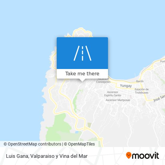 Luis Gana map