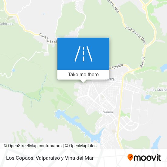 Mapa de Los Copaos