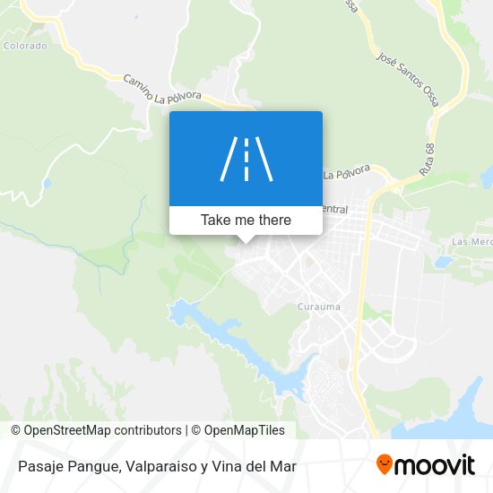 Pasaje Pangue map