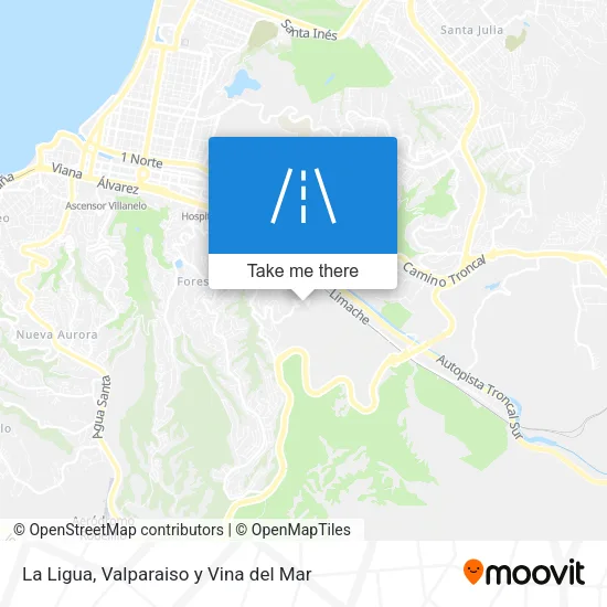 Mapa de La Ligua