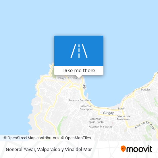 General Yávar map