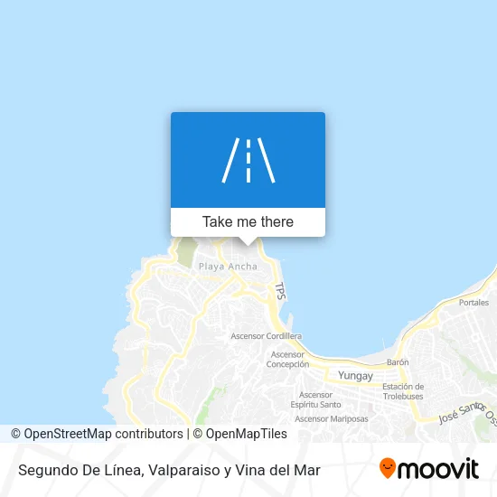 Segundo De Línea map