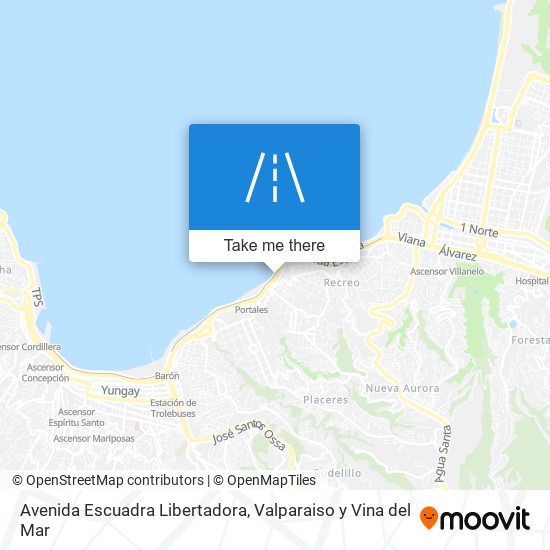 Avenida Escuadra Libertadora map