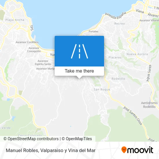 Mapa de Manuel Robles