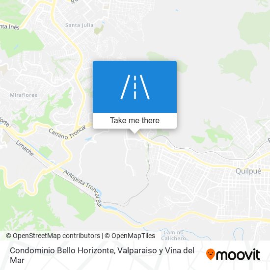 Mapa de Condominio Bello Horizonte