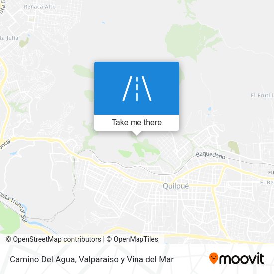Mapa de Camino Del Agua