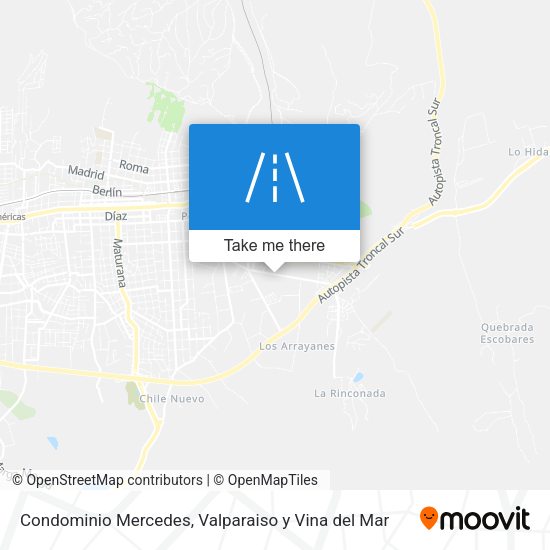 Mapa de Condominio Mercedes