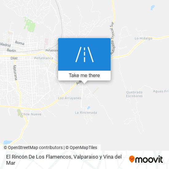 El Rincón De Los Flamencos map