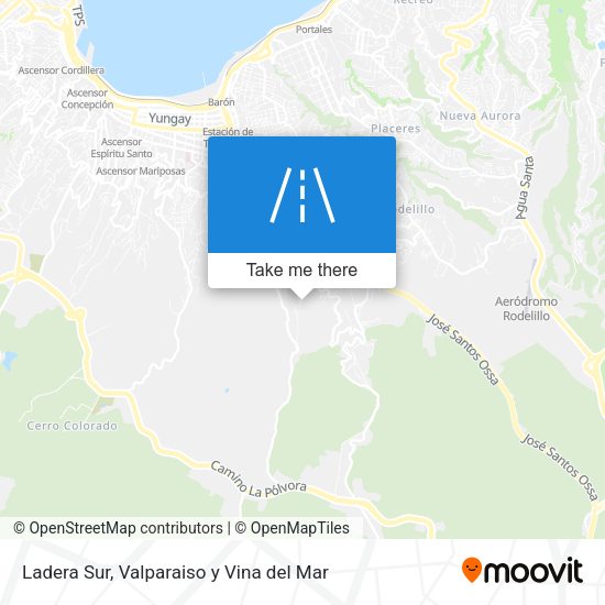 Mapa de Ladera Sur