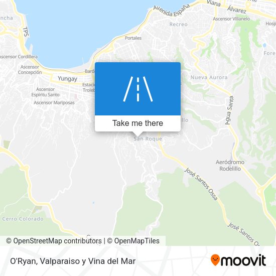 Mapa de O'Ryan