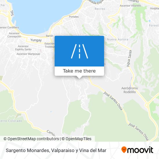 Sargento Monardes map