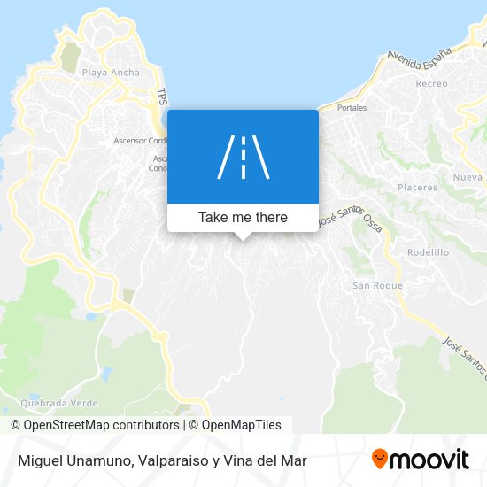 Mapa de Miguel Unamuno