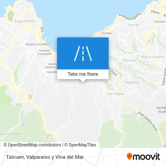 Mapa de Talcuen