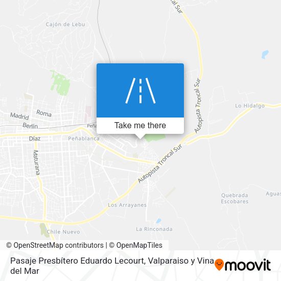Pasaje Presbítero Eduardo Lecourt map