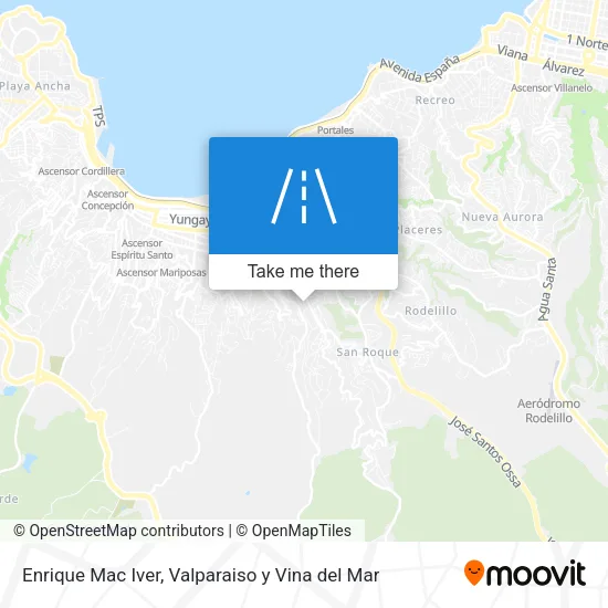 Enrique Mac Iver map