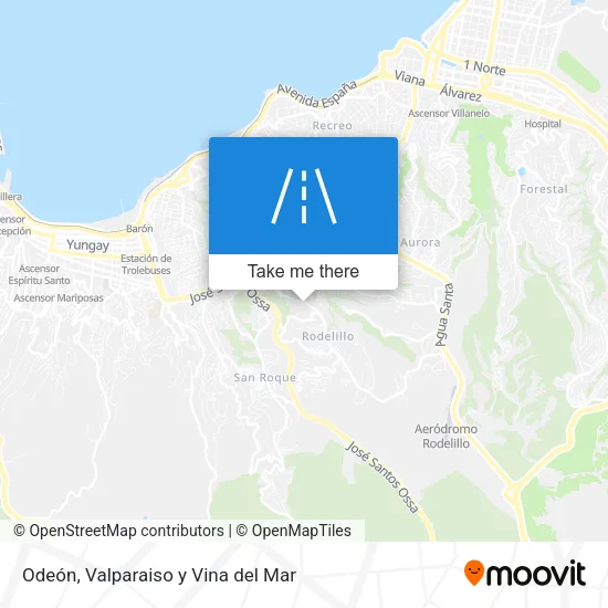 Odeón map