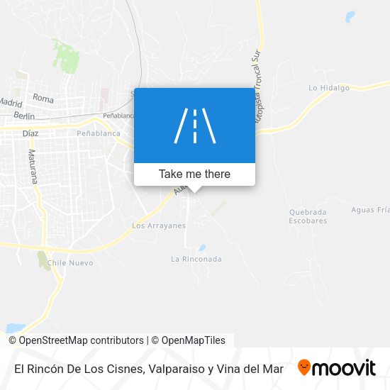 El Rincón De Los Cisnes map