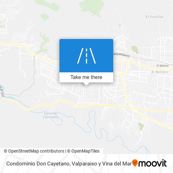 Condominio Don Cayetano map