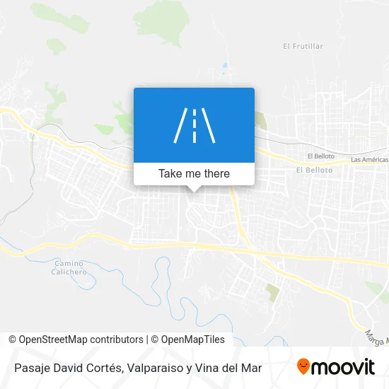 Mapa de Pasaje David Cortés