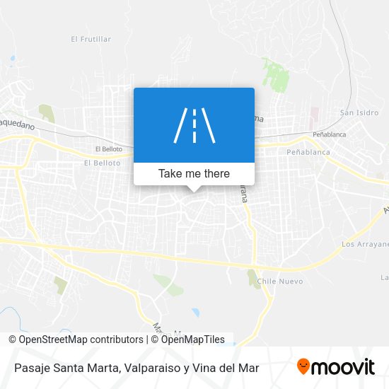 Pasaje Santa Marta map