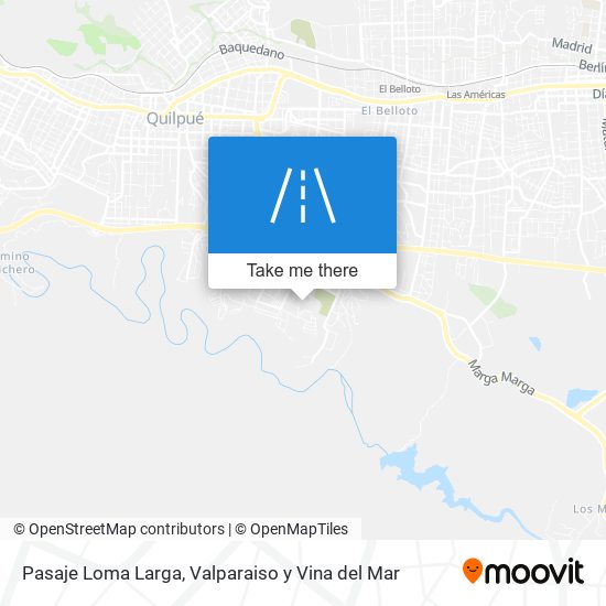 Mapa de Pasaje Loma Larga