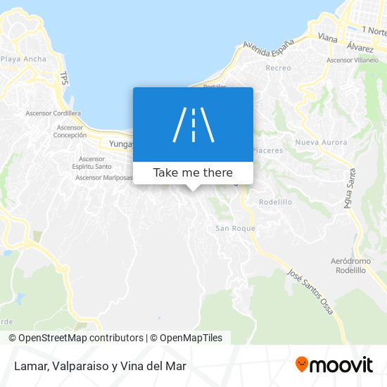 Mapa de Lamar