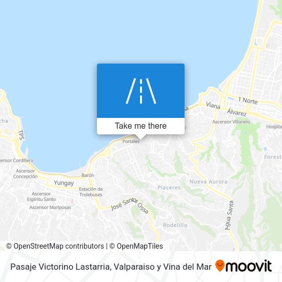 Pasaje Victorino Lastarria map