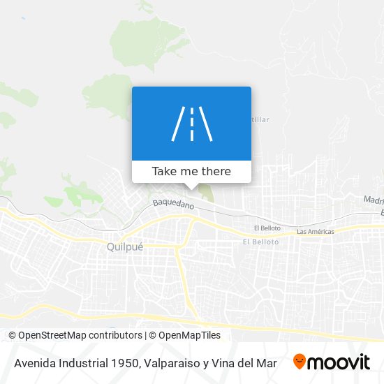 Avenida Industrial 1950 map